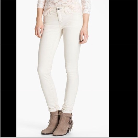 white corduroy pants